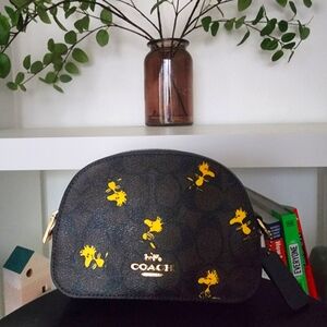 Coach Peanut Cartoon signature mini small bag purse Crossbody Handbag